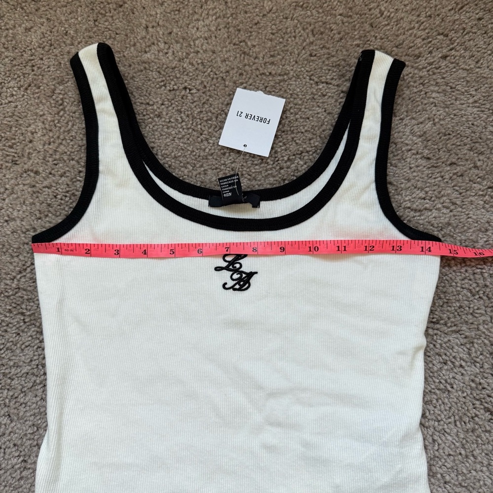 Forever 21 Crop Top LA Small - Picture 3 of 6